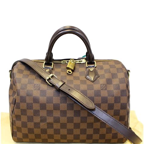 louis vuitton speedy 30 mit schulterriemen|louis vuitton speedy damier ebene.